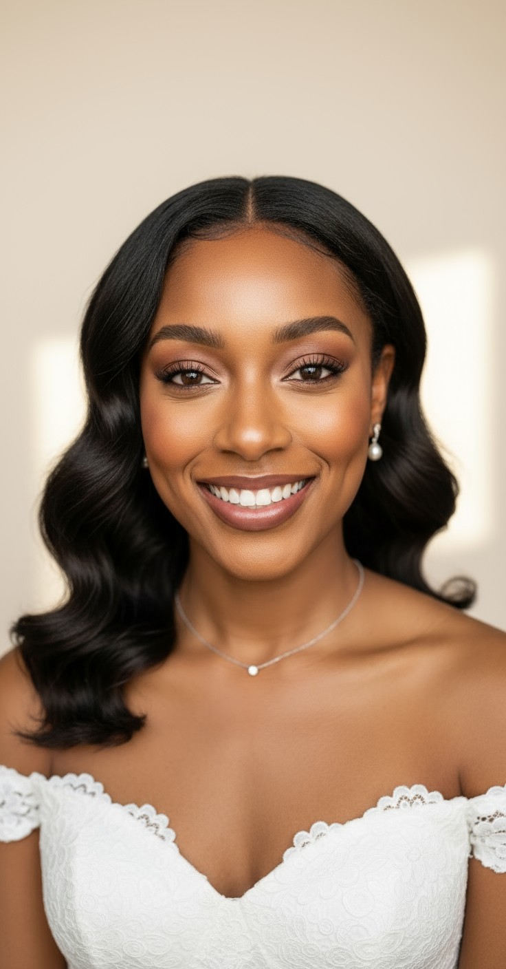 After Beach Waves Hair